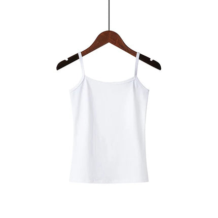 2025 Spring Summer Tank Tops Women Sleeveless Big Size T Shirt Ladies Vest Singlets Camisole Cotton Ladies Vest 16 Colors 3XL