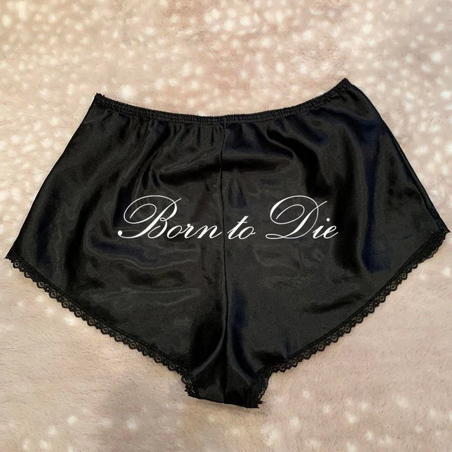 Grunge Gothic High street Y2K Shorts Harajuku Letter Print Fashion Punk Vintage Half pants Hip Hop Oversized Casual Pants E-girl