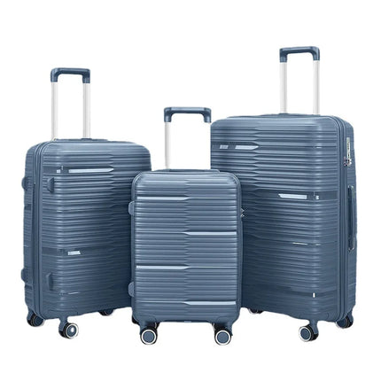 20/24/28 inch zipper trolley luggage bag travel suitcases with Universal wheels combination lock travel bags lightweight luggage