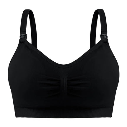 Breathable Maternity Pregnant Bras Comfort Breastfeeding Sleep Bralette Women Wireless Seamless Nursing Underwear