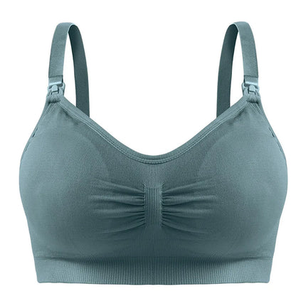 Breathable Maternity Pregnant Bras Comfort Breastfeeding Sleep Bralette Women Wireless Seamless Nursing Underwear