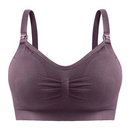 Breathable Maternity Pregnant Bras Comfort Breastfeeding Sleep Bralette Women Wireless Seamless Nursing Underwear