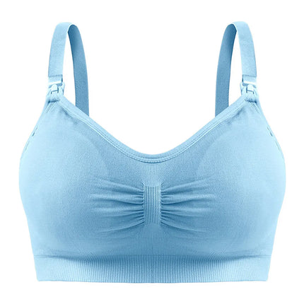 Breathable Maternity Pregnant Bras Comfort Breastfeeding Sleep Bralette Women Wireless Seamless Nursing Underwear