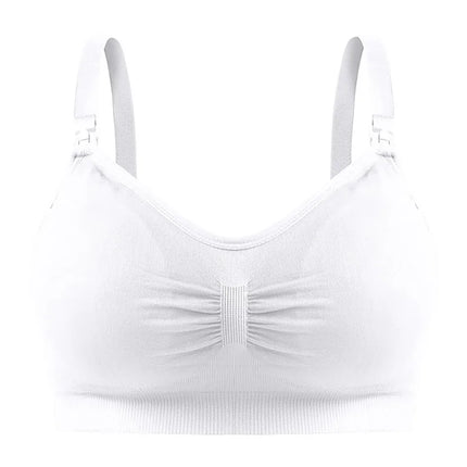 Breathable Maternity Pregnant Bras Comfort Breastfeeding Sleep Bralette Women Wireless Seamless Nursing Underwear