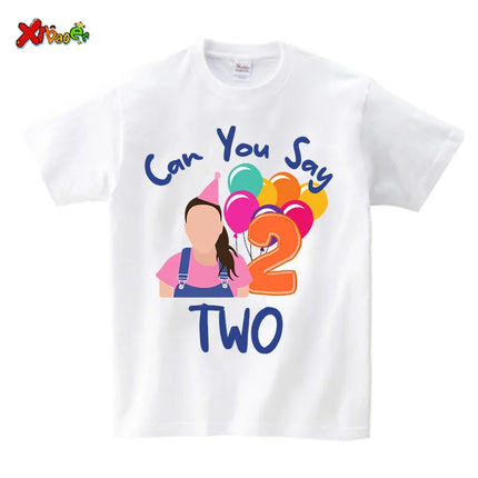 Birthday Girl Shirt Boy First Birthday Shirt Family Matching outfit 1st Birthday can you say family one first birthday party 2nd