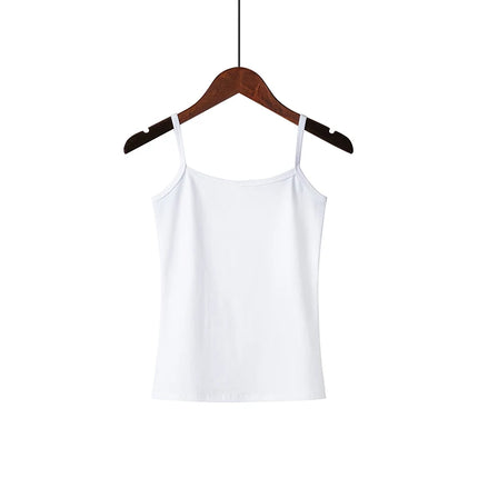 2025 Spring Summer Tank Tops Women Sleeveless Big Size T Shirt Ladies Vest Singlets Camisole Cotton Ladies Vest 16 Colors 3XL